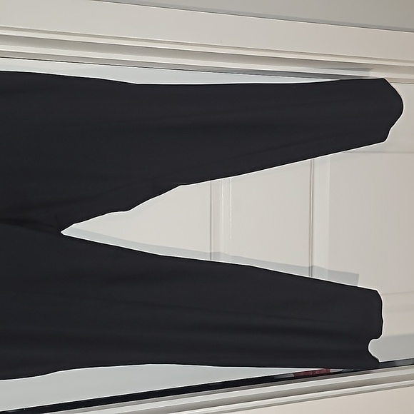 Chico’s Black Size Plus Size 2.5 short /ankle flat front slacks/dressy pants EUC - Picture 3 of 13